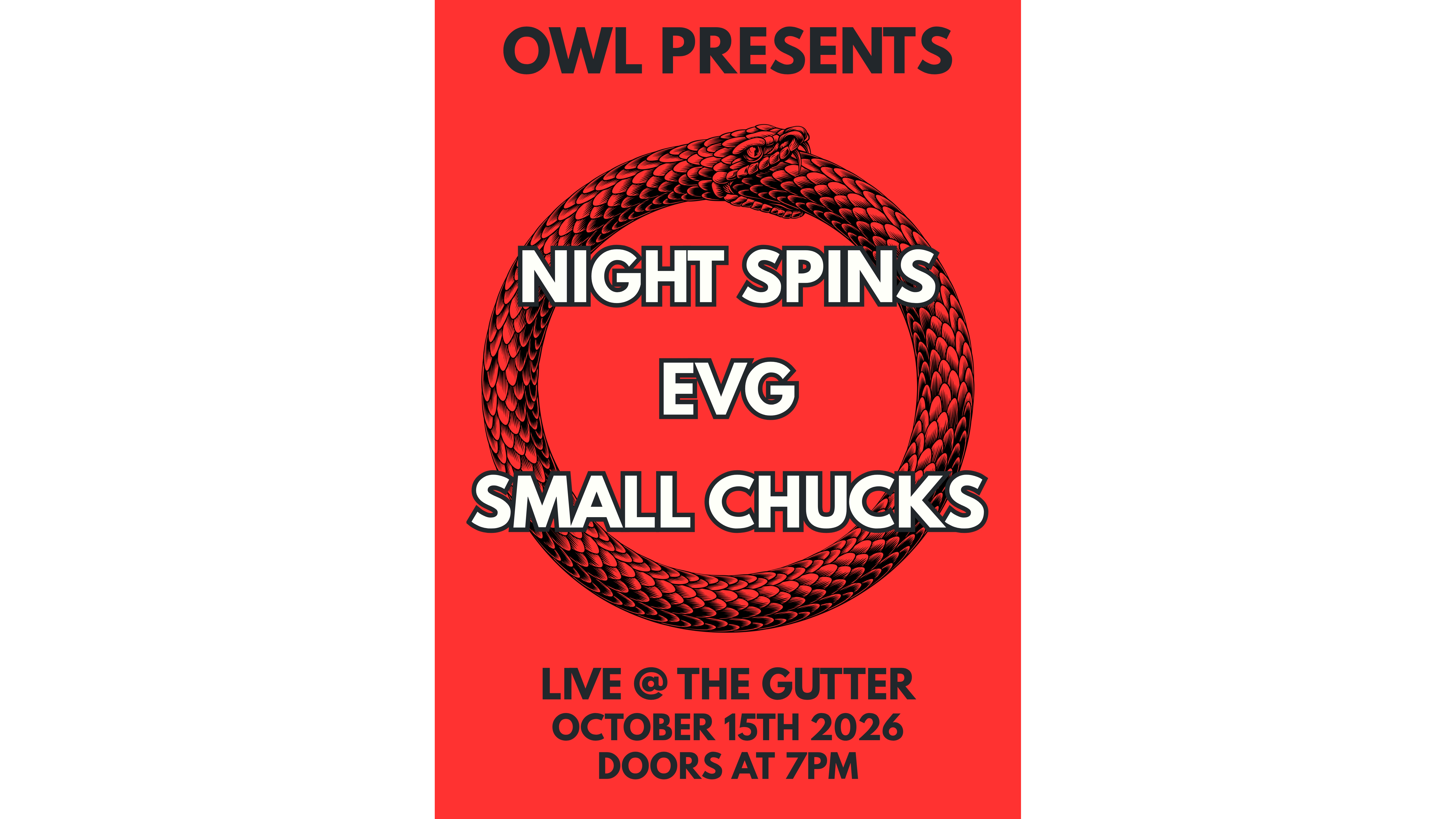 Night Spins, EVG (of Eevie Echoes), Small Chucks