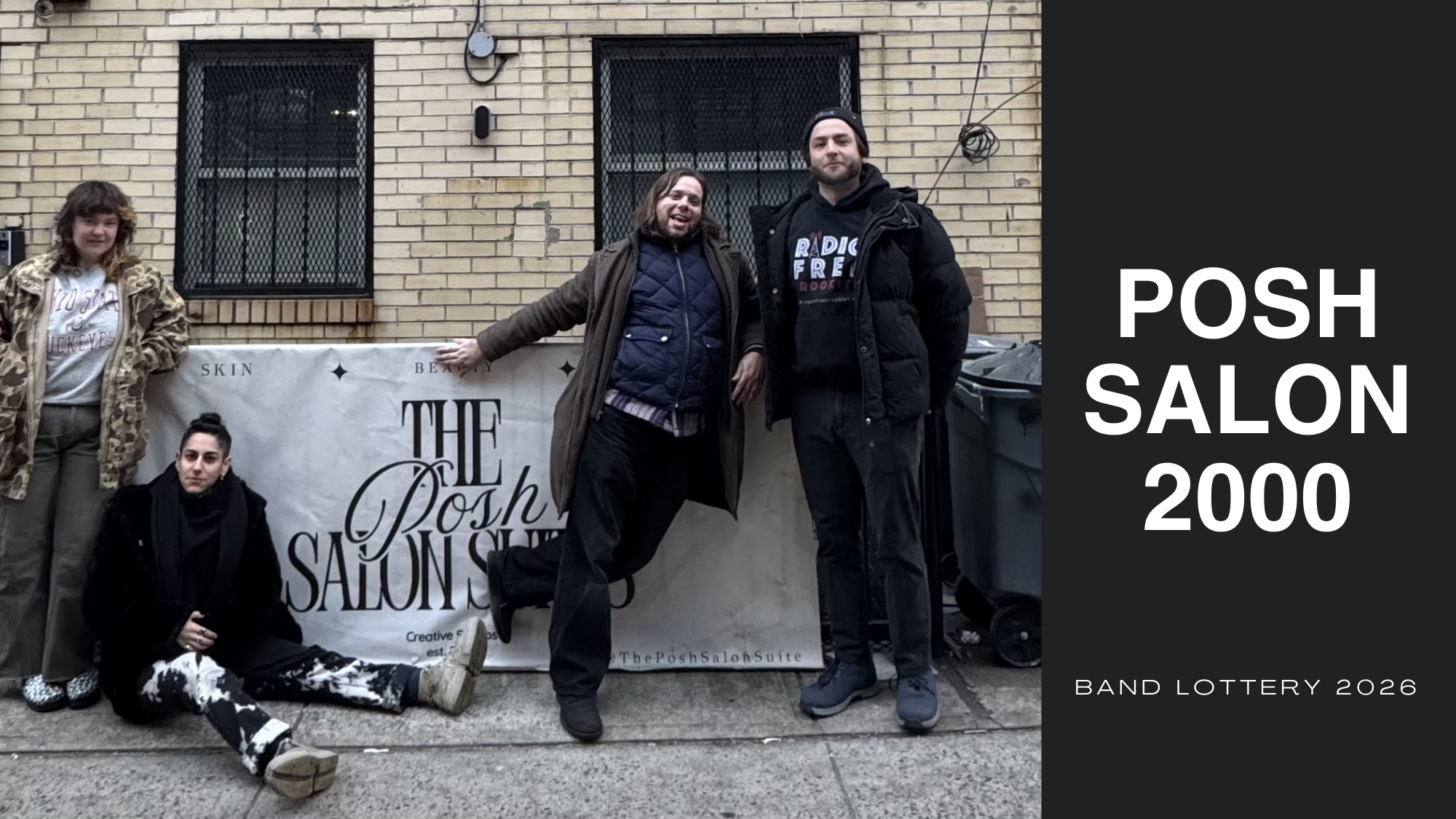 POSH SALON 2000 IS A BAND POSH SALON 2000 IS A BAND