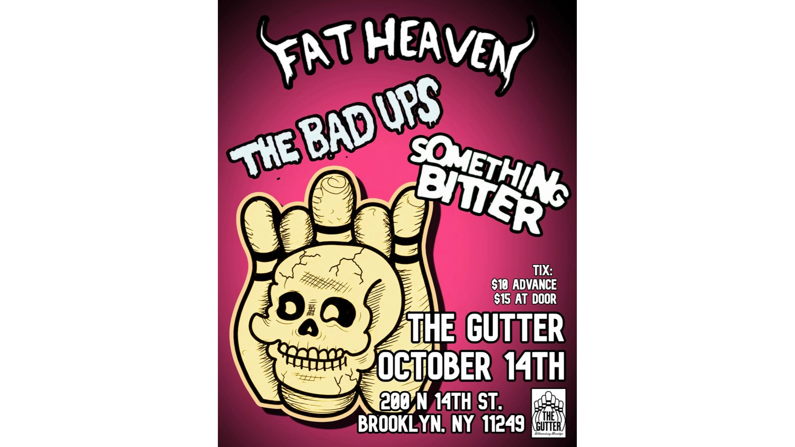 OWL x SCENIC PRESENTS! Fat Heaven, The Bad Ups, Something Bitter